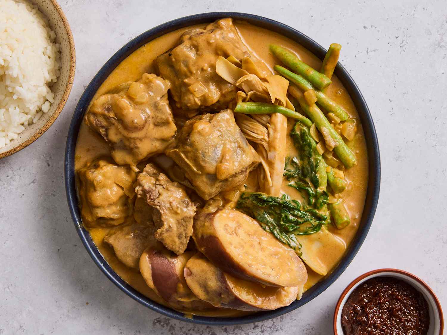 Kare-Kare (Filipino Oxtail and Peanut Stew with Vegetables)
