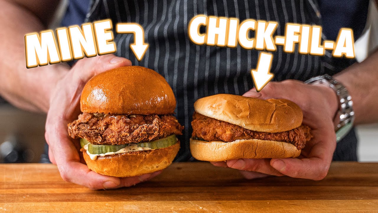 Juicy & Crispy Chick-Fil-A Chicken Sandwich Copycat Recipe | Chef ...